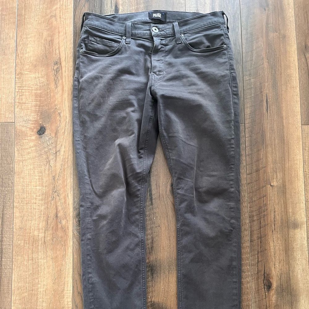 Paige Twill Lennox Men’s 33 Gray